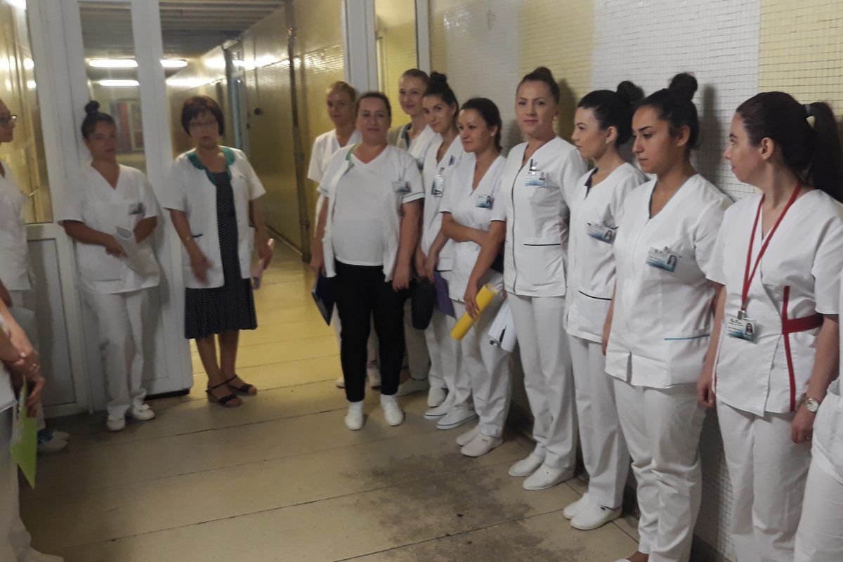 Practica elevilor în Spitalul Clinic Județean de Urgență Constanța